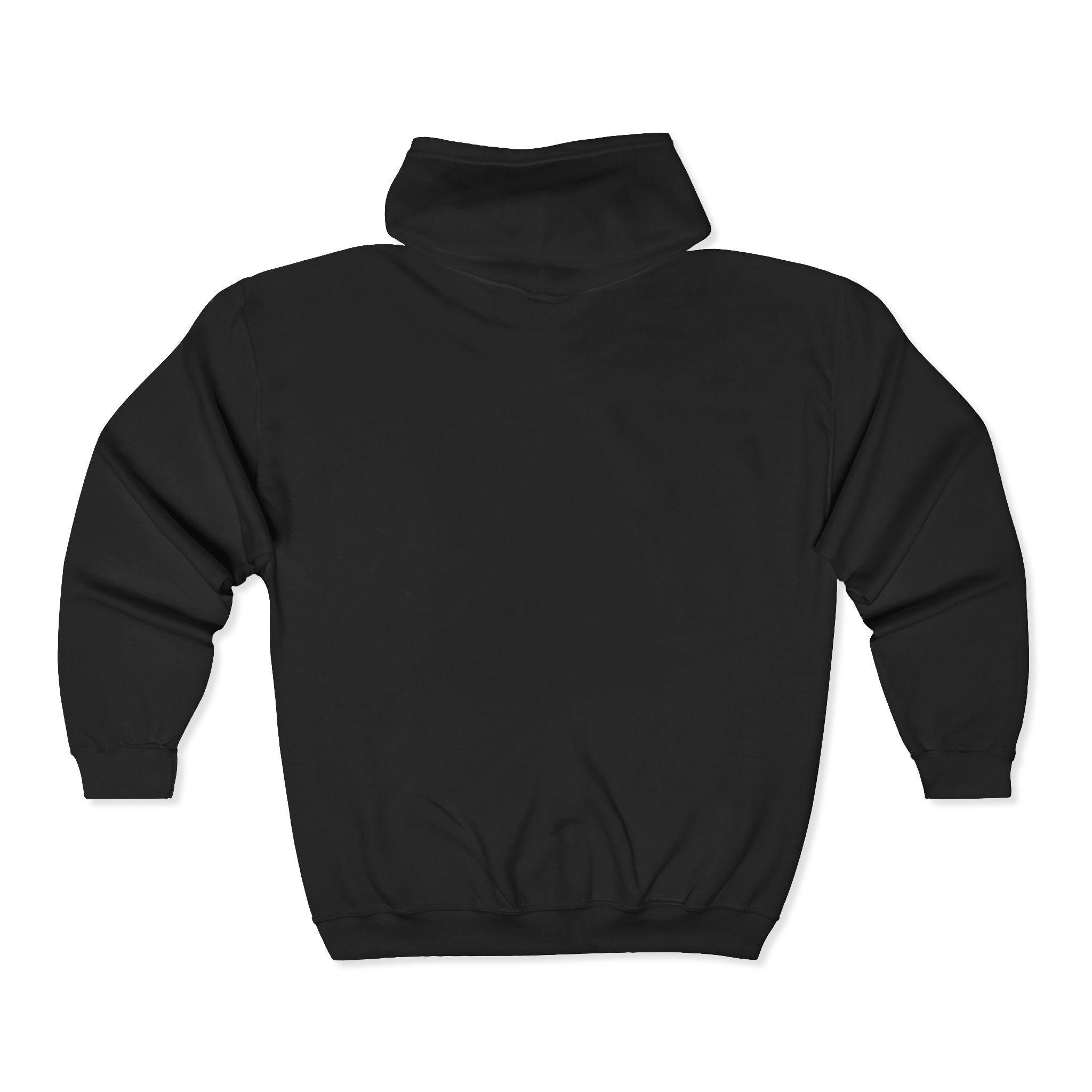 Bold Graphic Unisex Zip Hoodie - Streetwear, Casual Outfit, Gifts for Him/Her, Everyday Comfort, Unique Design