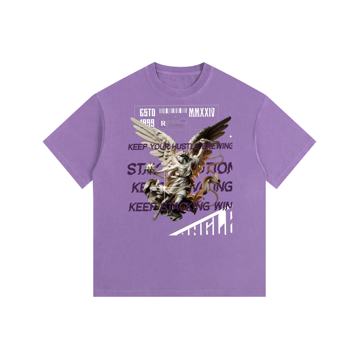 Vintage Washed Oversized Cotton T-Shirt