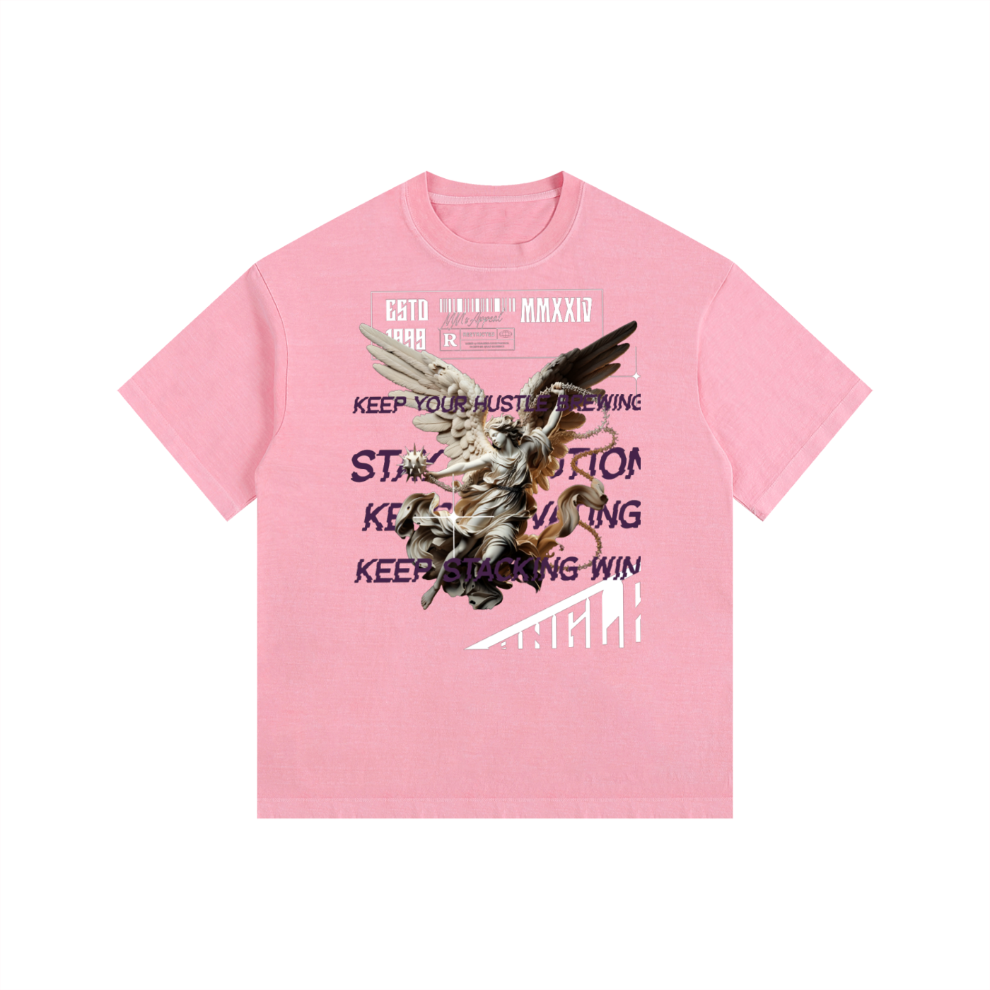 Vintage Washed Oversized Cotton T-Shirt